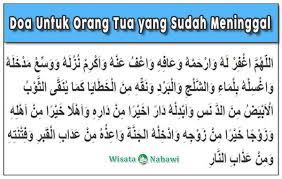 Anak juga berkewajiban mendoakan kedua orang tua ketika mereka sudah meninggal dunia. Doa Untuk Orang Tua Bacaan Arab Latin Dan Artinya Lengkap