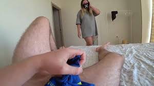 Large A-Hole Step Sister Caught Step Brother jerk off watch online