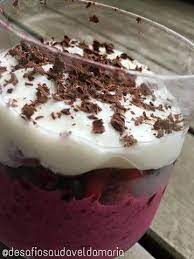 mousse de frutos vermelhos mousse de frutos vermelhos ideias sobremesa