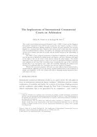 Under federal rule of appellate procedure 4(a),. Pdf The Implications Of International Commercial Courts On Arbitration