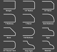 Selecting the perfect countertop edge profile can be just as big of a decision as the counters themselves. What Edge Profile Do You Choose For You Countertops Quora