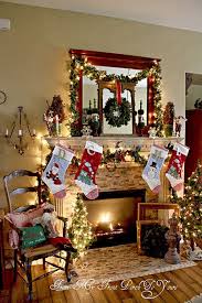 10 Christmas Mantels Santa Would Be Lucky To Land Under Christmas Mantel Decorations Christmas Fireplace Holiday Mantel