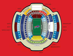 Ralph Wilson Stadium Sections Ralph Wilson Stadium