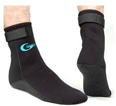 Free Shipping 3mm Neoprene Socks Black Diving Socks For Fin Beach Wear Socks Swimming Gear Diving