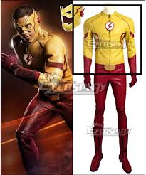 Dc Detective Comics The Flash Season 3 Kid Flash Wallace Rudolph Wally West Cosplay Costume Only Jacket The Flash Season 3 Flash Tv Series The Flash Season