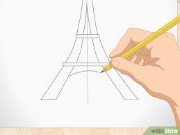 Den Eiffelturm Zeichnen Mit Bildern Wikihow