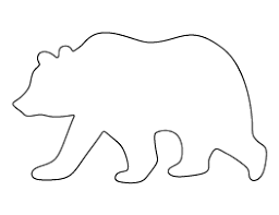 Free Animal Patterns For Crafts Stencils And More Page 11 Bear Stencil Stuffed Animal Patterns Bear Quilts