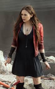While there is a similar church in the movie, the mind controlling action happens outside of. Avengers Age Of Ultron Scarlet Witch Leather Jacket Scarlet Witch Costume Elizabeth Olsen Scarlet Witch Scarlet Witch Avengers