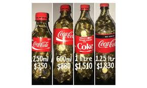 0% fat, 100% carbs, 0% prot. 2 Coca Cola Bottle Challenge How To Save Money Kidspot