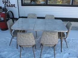 1950 S Queen City Art Deco Retro Vintage Dinette Kitchen Table With 6 Chairs Retro Kitchen Tables Dinette Kitchen Table Vintage Kitchen Table