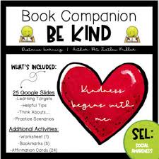 Activity book (1) items (1). Be Kind Book Companion Distance Learning By Mindful Learners