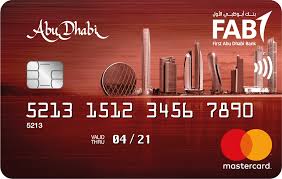 Credit Cards Visa Mastercard First Abu Dhabi Bank Uae