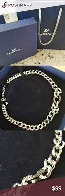 Swarovski Armor Necklace Swarovski Jewelry Necklace Boyfriend Gifts Swarovski