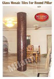 Choose from these 21 diy balloon decorating ideas to make your next party or event extra special. Round And Square Pillar Designs For Modern Homes And Modern Interior Design Ideas With Glass Mosaic Tiles