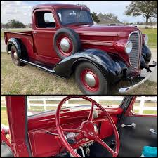 Image result for State Maroon 1938 Dodge Truck