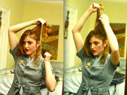 If you struggle to do victory rolls on long. How To Make Victory Rolls A Step By Step Guide To Getting The Pin Up Look By Bette Davis Ain T For Sissies Star Jessica Sherr Racked