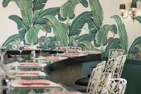 Bold wallpaper bathroom wallpaper classic wallpaper tree wallpaper print wallpaper wallpaper awesome leaves wallpaper forest wallpaper wallpaper designs. Marvelous Martinique Banana Leaf Wallpaper Vs The Thrill Of Brazillance By Dorothy Draper The Glam Pad