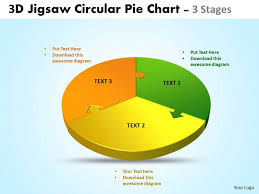 90263933 Style Division Pie Jigsaw 3 Piece Powerpoint