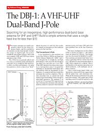 Jump to navigation jump to search. The Dbj 1 A Vhf Uhf Dual Band J Pole Work