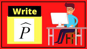 How To Write P Hat In Google Docs Easy Youtube