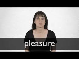 French Translation Of Pleasure Collins English French Dictionary