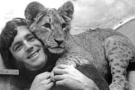 Daily book cover **Born Free**, by Joy Adamson. Undated film tie-in edition  (presumably around 1966 or '67) of the classic story of Elsa the Lioness.  The original book was published in 1960