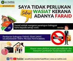 Ia bertujuan untuk menyempurna terdapat juga kes di mana keluarga mertua memaksa isteri anaknya keluar rumah. Saya Tidak Perlukan Wasiat Kerana Adanya Faraid Hanaffi Com