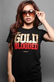 Black And Gold T Shirt Women S Gold Blooded Women S Black Gold Tee Gold Tees 49ers Shirts T Shirts For Women