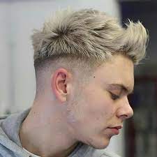 Gary Barlow New Blonde Haircut How To Get The Hairstyle Fade Haircut Blonde Haircuts Haircuts For Men