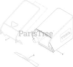 Rcpw sells the genuine toro lawn mower parts you need to keep your mower humming along smoothly and your lawn looking perfect each and every season. Toro 22159 Toro Rear Bag Kit For Pt21 Lawn Mower Blade And Rear Bag Assembly Parts Lookup With Diagrams Partstree