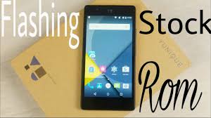 flash stock rom in Yu Yunique Plus ...