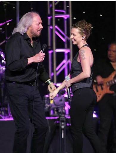 For - Hi everyone Diane Woodworth here creator of The Amazing Samantha Gibb  sharing with everyone here for #flashbackfriday this amazing picture of  Samantha singing with her Uncle Barry on his Mythology