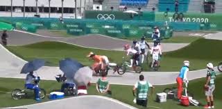 Maybe you would like to learn more about one of these? Crossing The Road Without Observation The Tokyo Olympics Crew Experienced A Horrible Accident On The Track Itself