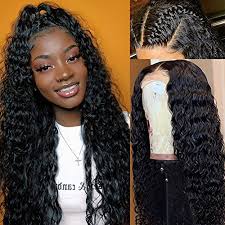 .wig with bangs preplucked cheap glueless virgin human hair brazilian wet and wavy full lace wigs with bangs you need? Amazon Com Deep Wave Lace Frontal Wigs Wet And Wavy Human Hair Wigs For Black Women Brazilian Remy Hair Deep Wave Human Hair Wigs Brazilian Virgin Deep Wave Human Hair Front Lace