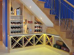 The space under the staircase is usually an unused and unloved area. Custom Made Under Stairs Wine Rack And Storage Oak Paneling Rooms 2 Impress