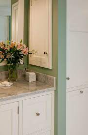The case for inset cabinets becomes stronger when applied to freestanding pieces of furniture not set between two walls and cabinetry not located in bathrooms. Gallery Page 10 Crown Point Cabinetry Painting Bathroom Cabinets Recessed Medicine Cabinet Bathroom Storage Cabinet