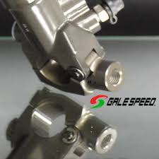 Galespeed professional master cylinders feature a fully cnc machined one piece aluminium cylinder body for maximum strength and reduced weight. Gale Speed Brems Und Kupplungsarmaturen Performance Bikes Vertragshandler