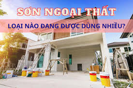 Sơn ngoại thất, những loại nào đang được dùng nhiều? - CafeLand.Vn