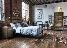 Reclaimed Resources 8 Ways To Score Recycled Materials Industrial Bedroom Design Industrial Style Bedroom Rustic Industrial Bedroom
