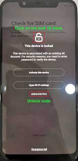 If you can't find the country or region where the device was purchased, contact your . Unlock Delete Mi Account From Xiaomi Server Teletype
