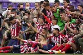 The compact squad overview with all players and data in the season squad atlético de madrid. Suarez Simeone Celebrate Atletico Title With Tears Smiles
