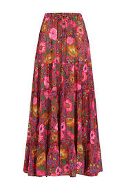 Spell Designs Desert Daisy Maxi Skirt Rollover Maxi Skirt Skirts Fashion