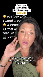 Pt4 teaching GenX emojis 🧢🚩👻🙃😂#greenscreen #tiktokunivercity  #emojichallenge #emojis #wth #1980s #1970 #genx #genxtiktokers #genxcrew  #genxkid #genxmom #😳 #genxtalks #emojimeanings #ooof #waitwhat ...