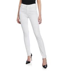 A carefully curated selection of international and nz designers for the modern woman. J Brand Maria High Rise Skinny Jeans Blanc Neiman Marcus