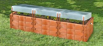 To combine raised bed and cold frame gardening into one easy unit, check out this integrated cold frame design made in canada from outdoor living today. Raised Bed Cold Frame