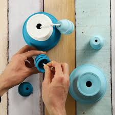 Deko Aus Blumentopfen Video Topfblumen Blumentopf Diy Gartendekoration