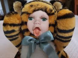 Geppeddo Cuddle Kids 2000 Toby Tiger 8" Tall