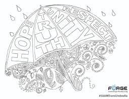 Coloring pages for girls coloring book pages coloring sheets adult coloring princess activities disney princess colors gender stereotypes library activities princess coloring. Saam Trans Umbrella Coloring Page Forge
