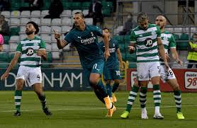 All information about shamrock rovers (premier league) current squad with market values transfers rumours player stats fixtures news. Ibrahimovic On Target As Ac Milan Brush Off Shamrock Rovers Forza Italian Football