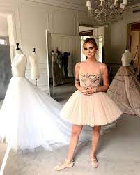 Chiara Ferragni On Instagram One Of My Favorite Moments At Dior Couture Showroom Trying On The 3 Di Dior Wedding Dresses Iconic Dresses Beautiful Dresses